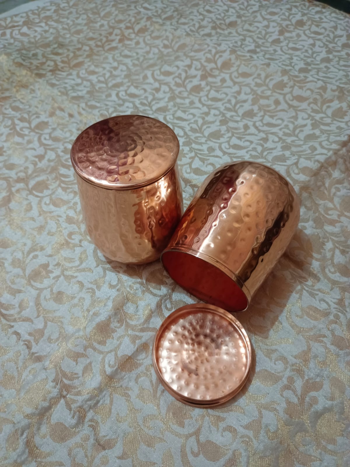 Botella de cobre Ayurveda 阿育吠陀銅水樽 - 隨機款