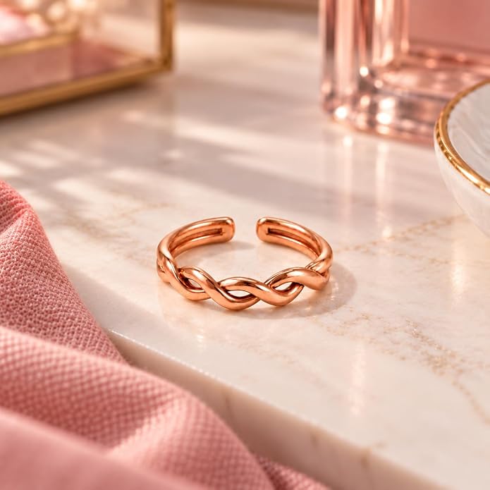 Adjustable Copper Finger Ring |純銅手工戒指 (#YS049A)