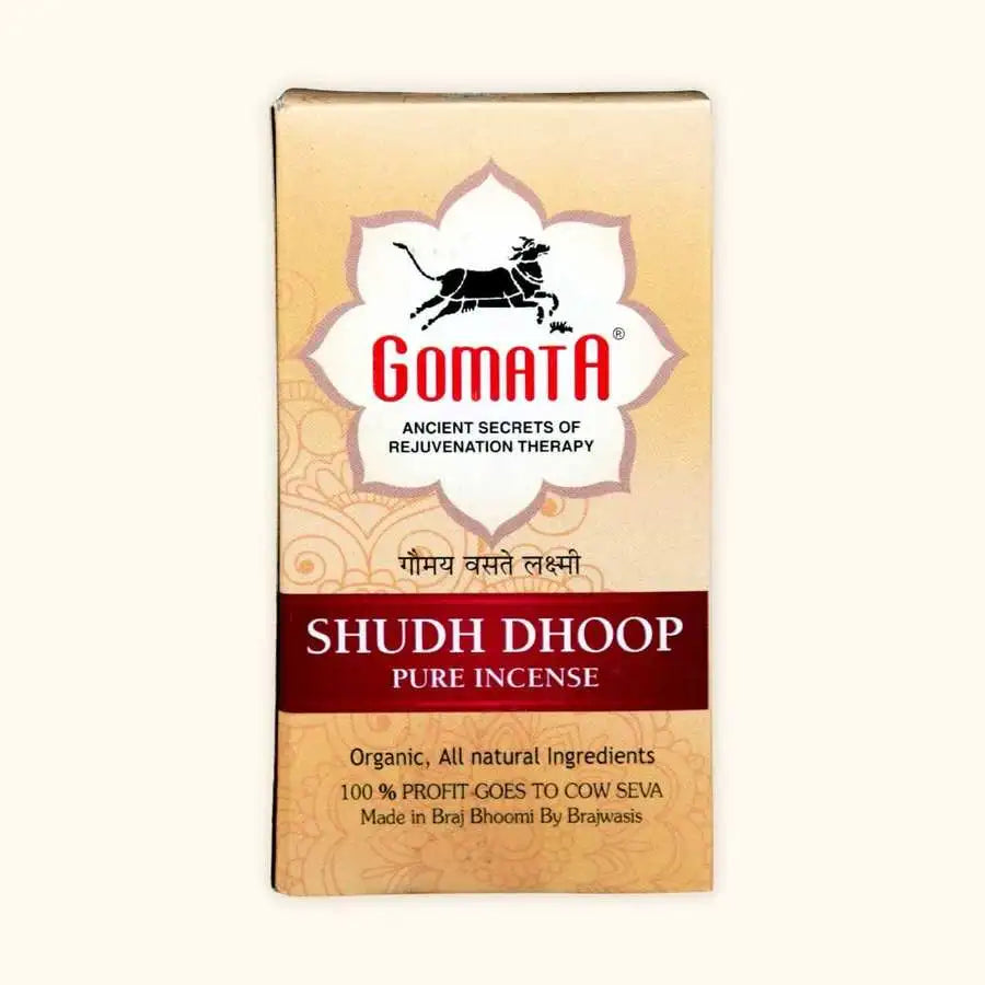 Shudh Dhoop Cow Dung Stick (Pack of 2)| 印度聖牛香 淨化空間能量