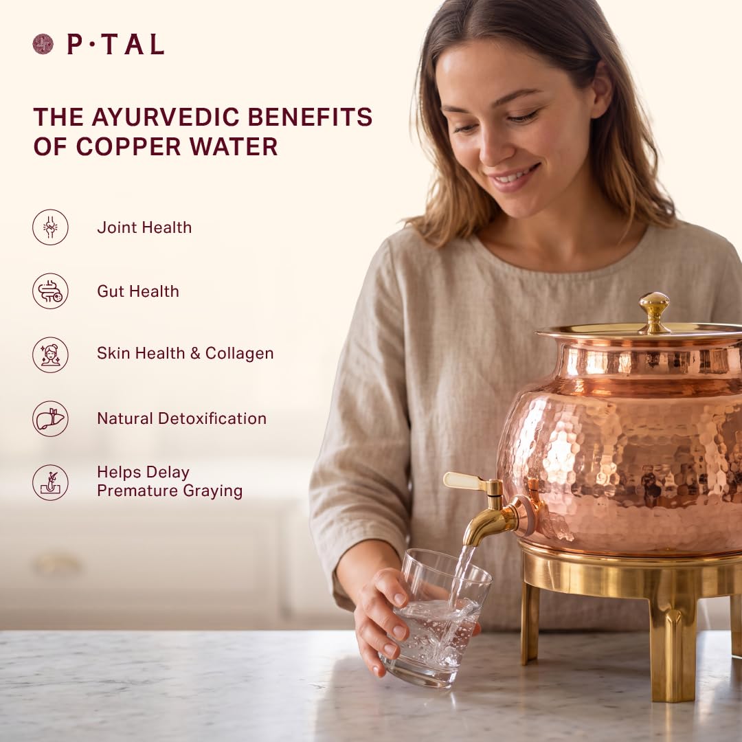 Copper Designer Style Tank (3L) ｜ 純銅高品質精品儲水桶 - 3公升