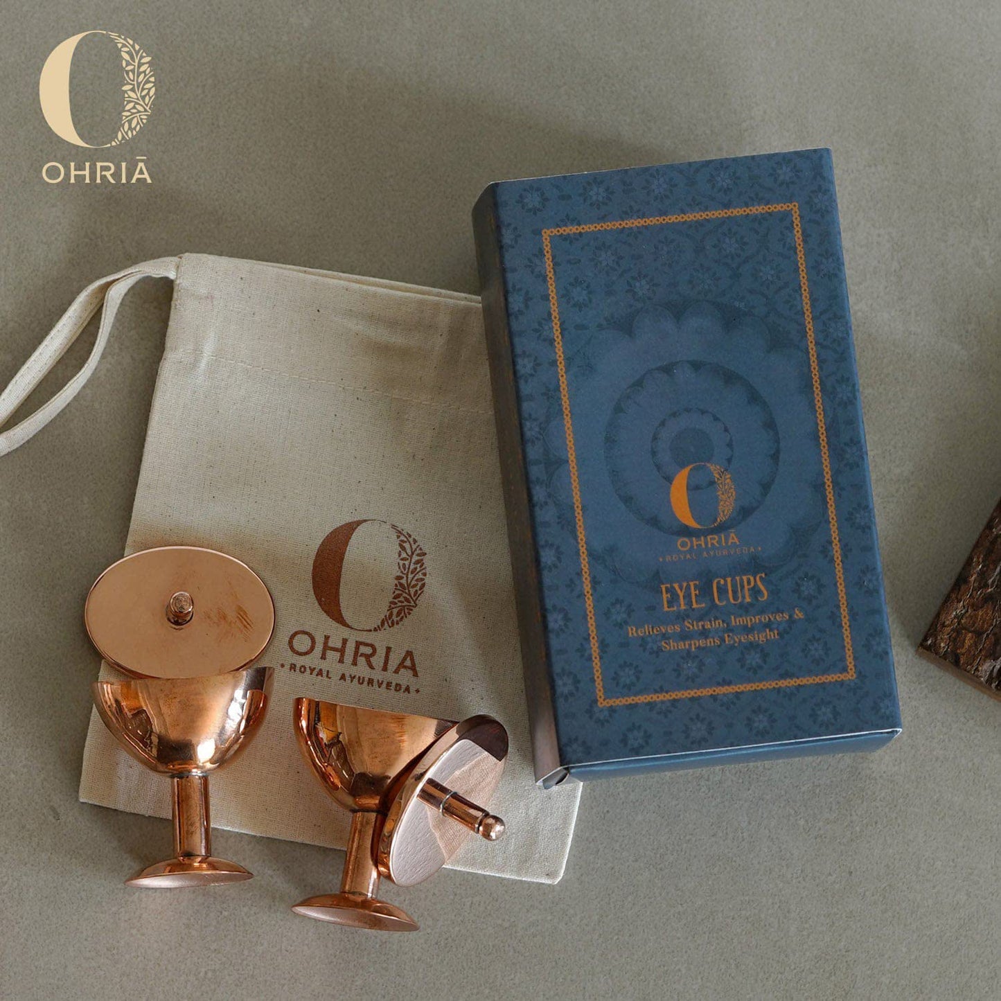 Copper Eye Cleasing Cups｜純銅洗眼杯 清晨排毒儀式