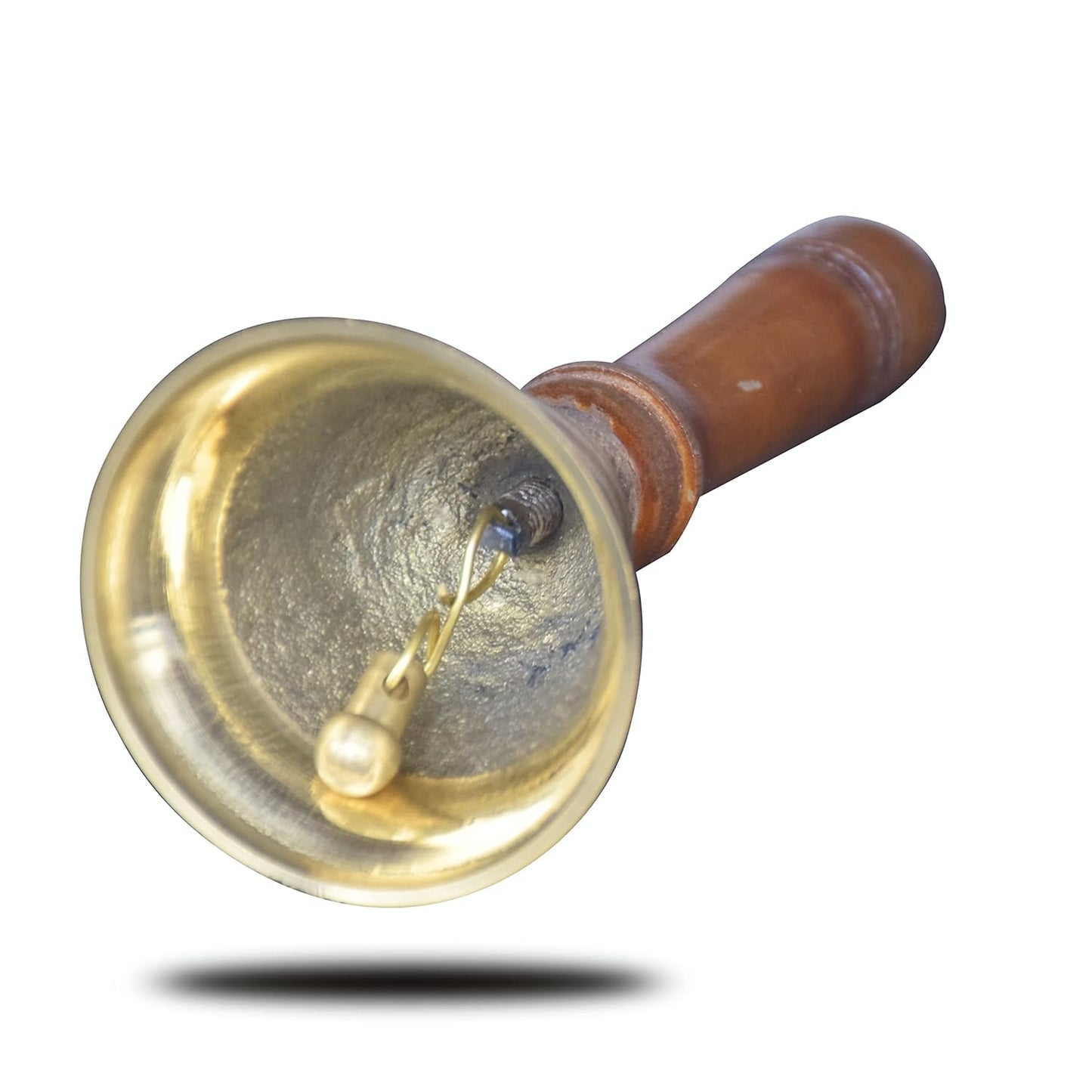 Brass Bell with Wood Handle | 木柄黃銅手搖鈴