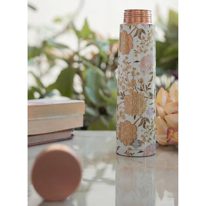Botella de cobre Ayurveda 阿育吠陀銅水樽 - 隨機款