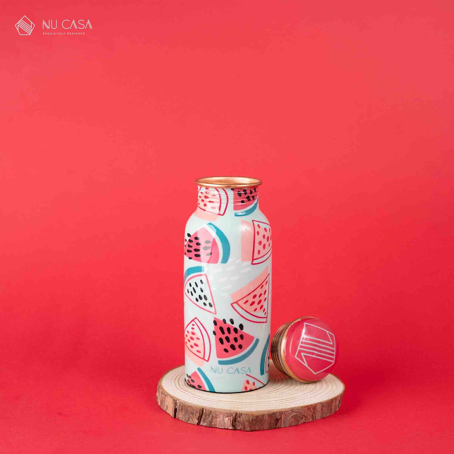 Botella de cobre Ayurveda 阿育吠陀銅水樽 - 隨機款
