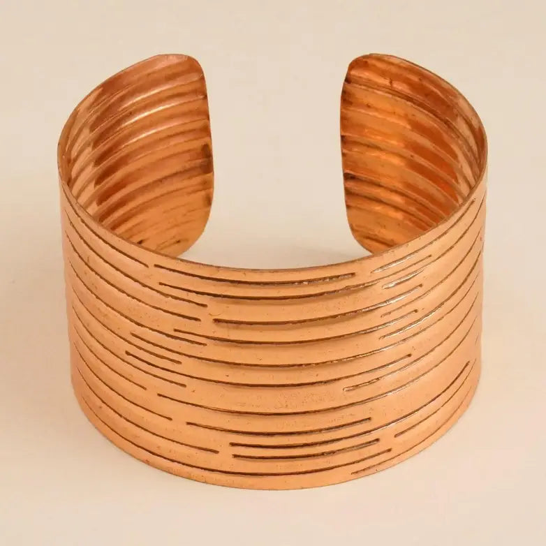 Copper Kada｜純銅手工寬手環 (#YS009)