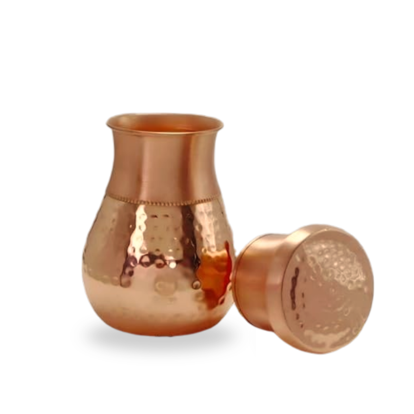 Copper Bottle Cup (650ml) ｜ 印度手工純銅水瓶