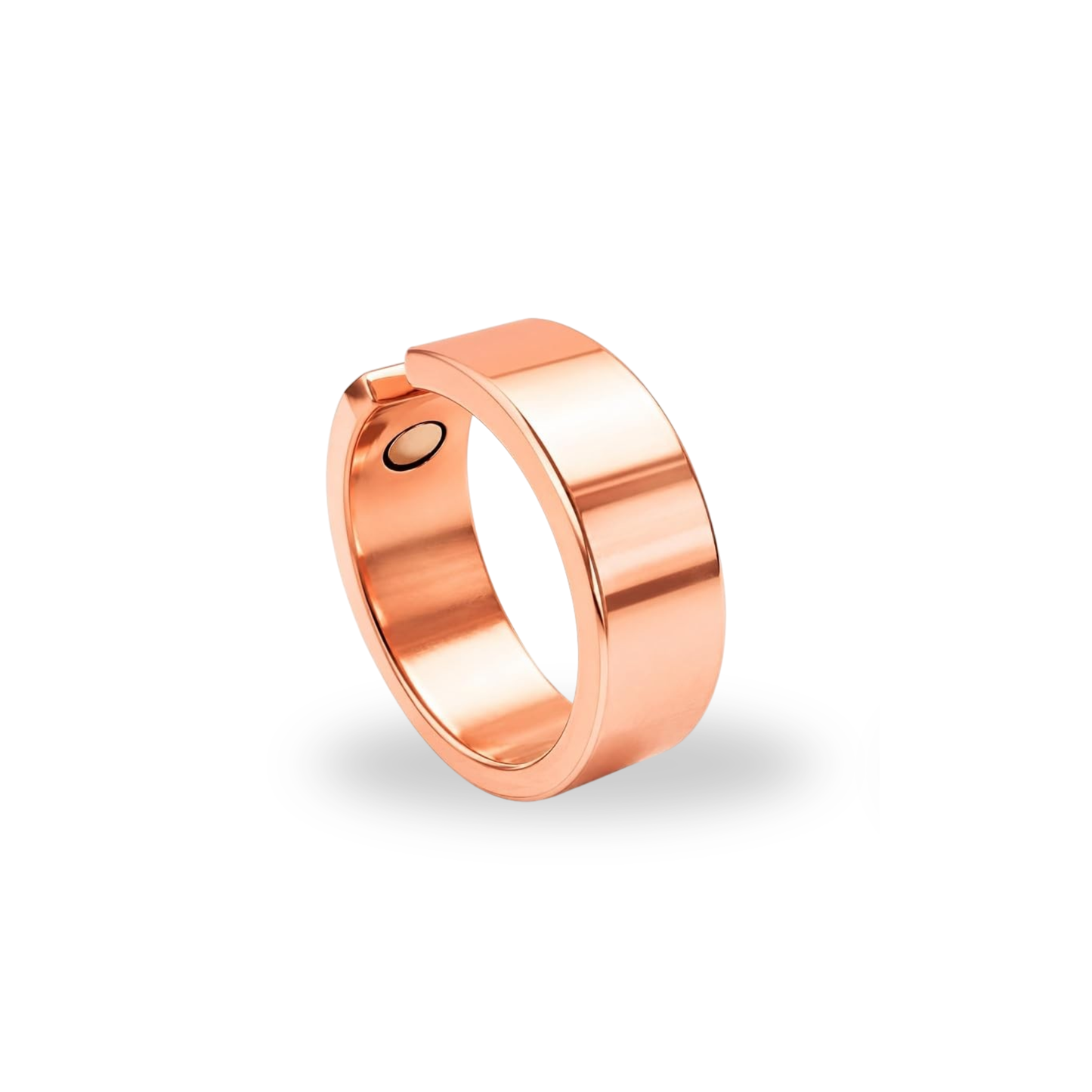 Unisex Pure Copper Polished Fingers Ring ｜極簡美學純銅手工戒指 (#YS039)