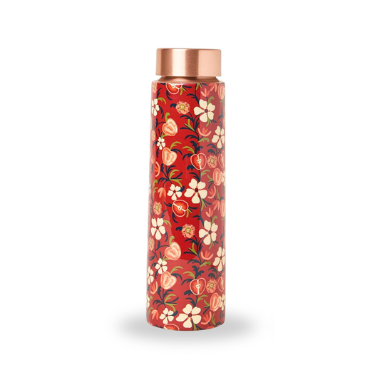 Copper Chumbak Apple Orchards Bottle  (950ml) ｜ 印度手工純銅水瓶