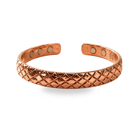 Minimalist Double Helix Elegant Copper Bracelet｜極簡純銅螺旋手鐲 (#YS033B)