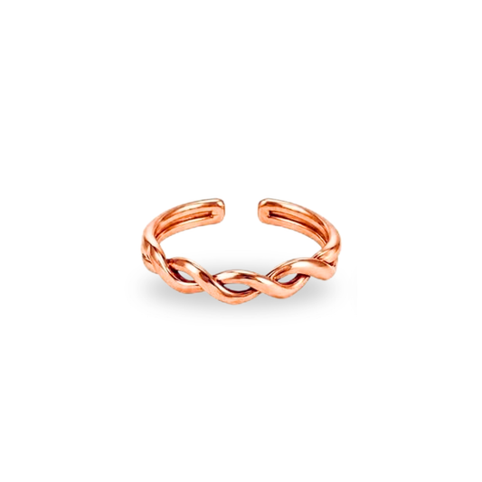 Adjustable Copper Finger Ring ｜純銅手工戒指 (#YS049A)