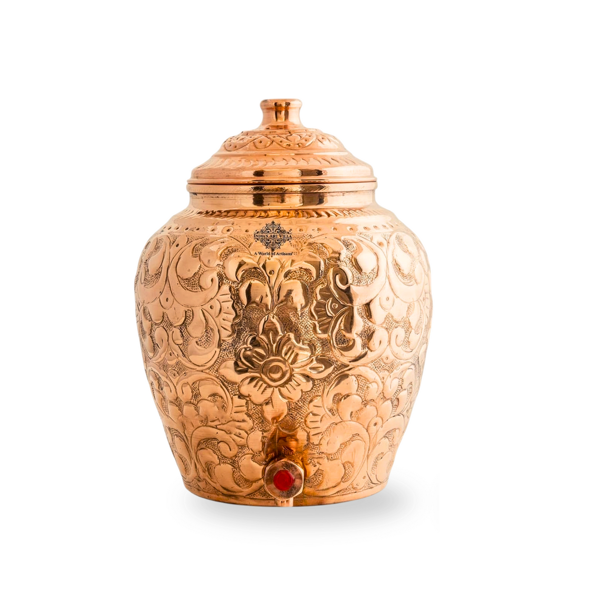 Copper Designer Crafted Style Tank (6L) ｜ 純銅高品質精品儲水桶 - 6公升 (#CTD006)
