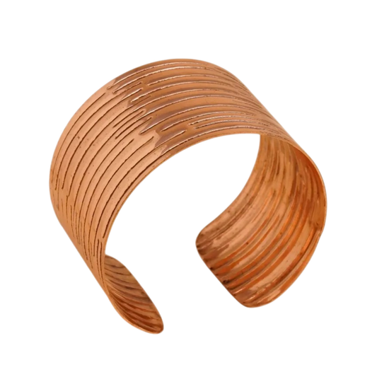 Copper Kada｜純銅手工寬手環 (#YS009)