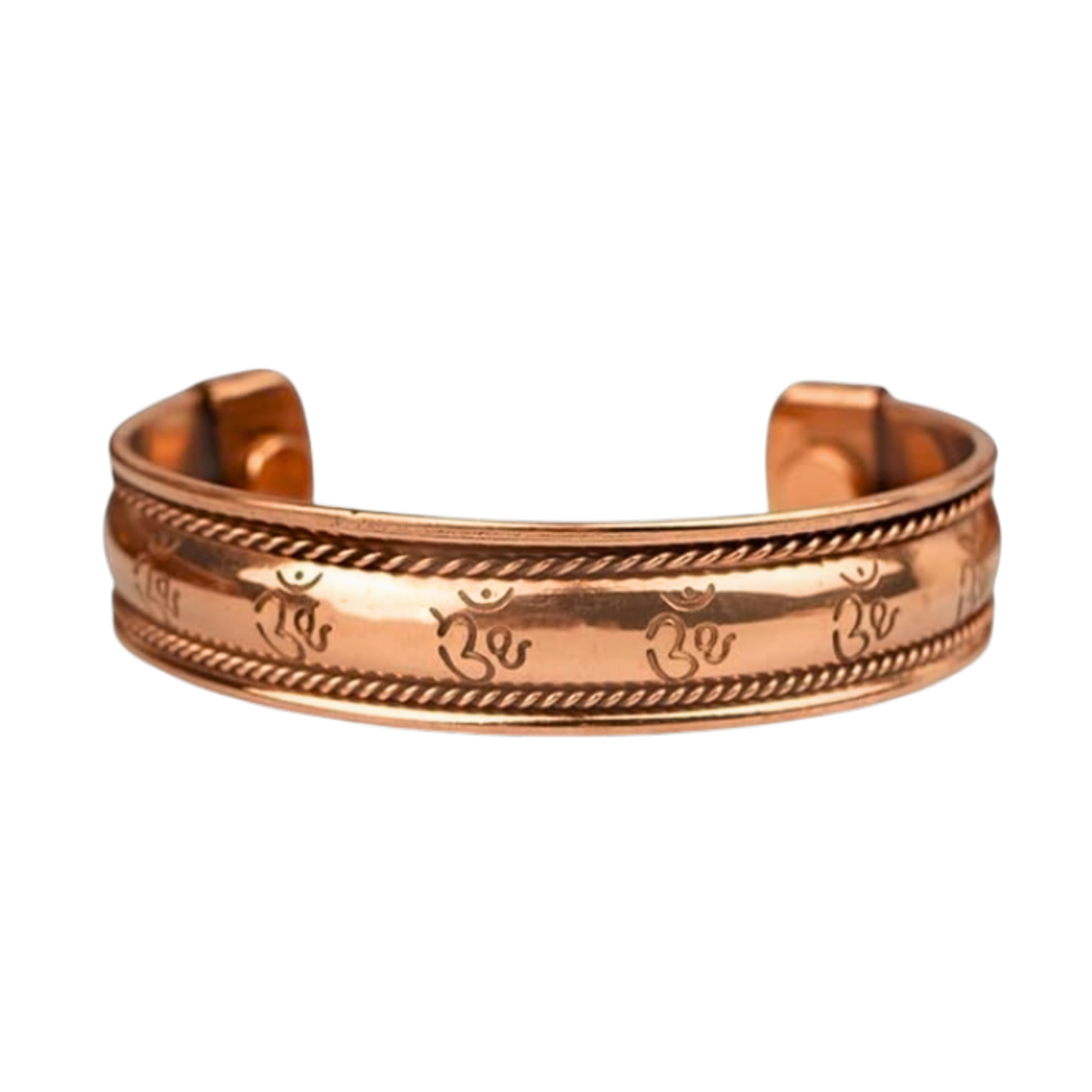 Handcrafted Om Copper Bracelet｜神聖的象徵符號純銅手工手環 （#YS020)