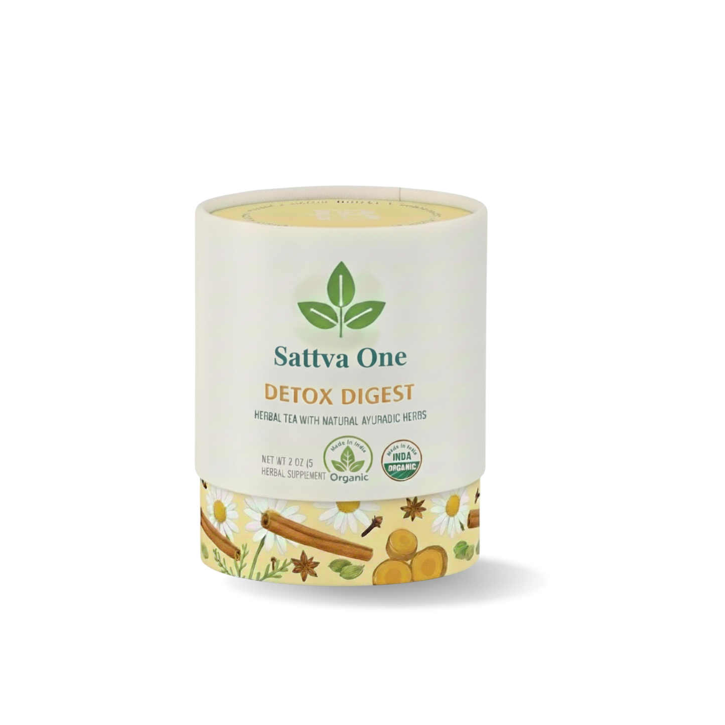 有機花草茶｜啟動消化火的溫和排毒配方