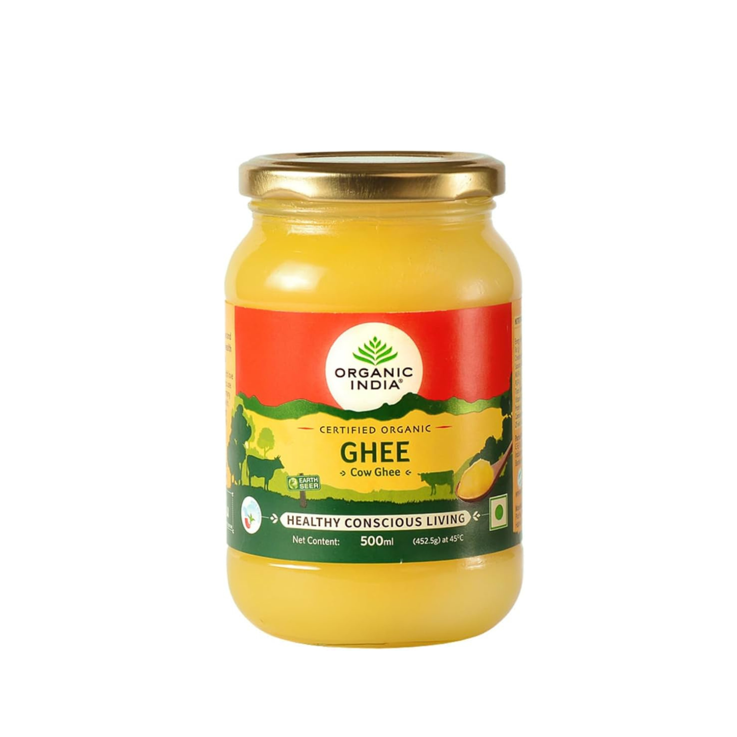 Ghee de vaca orgánico (500 g)｜有機印度酥油