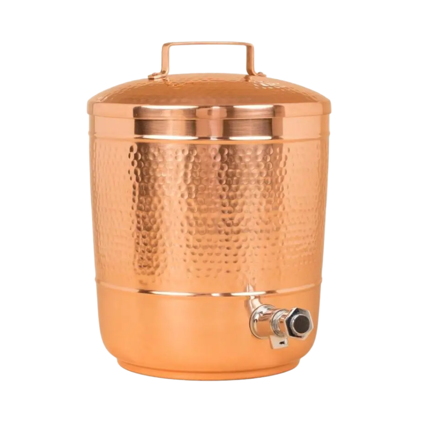 錘打銅水壺（8L）｜純銅精品儲水桶8公升